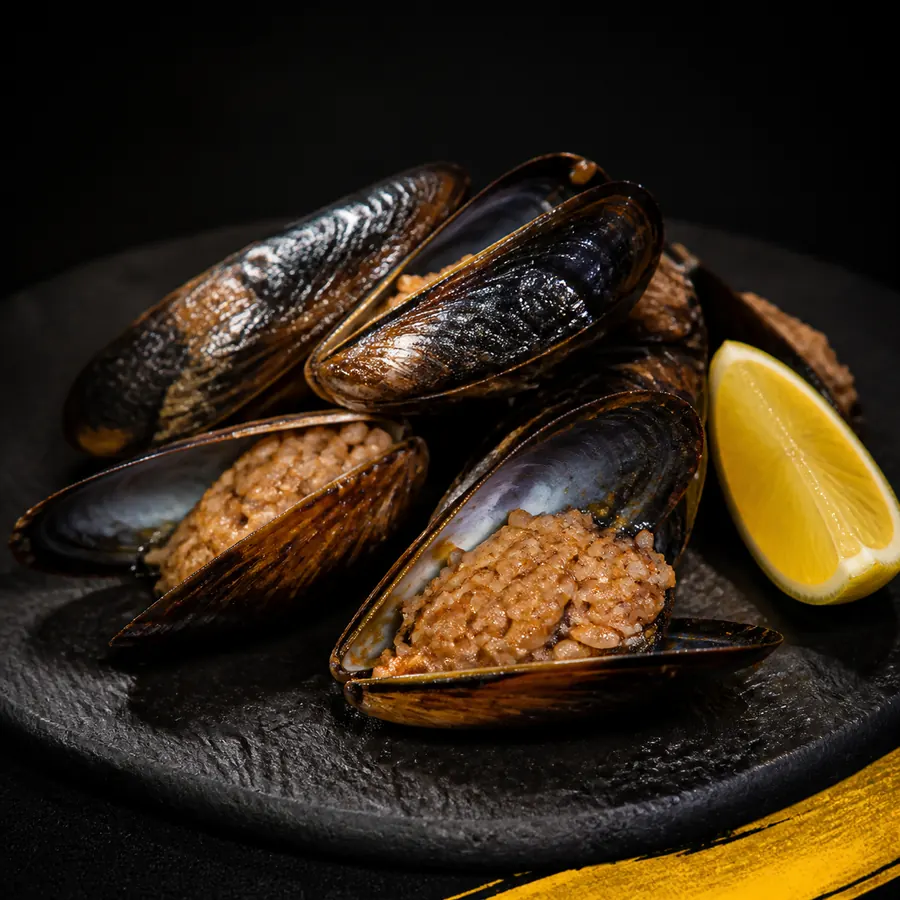 Limonlu midye dolma